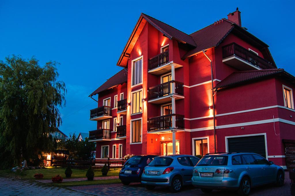 Willa Karmazynowa Przystan Międzywodzie Exteriér fotografie
