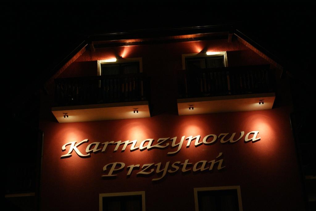 Willa Karmazynowa Przystan Międzywodzie Exteriér fotografie
